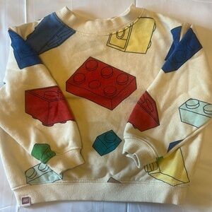 H&M Kids Sweater with Colorful Block Print